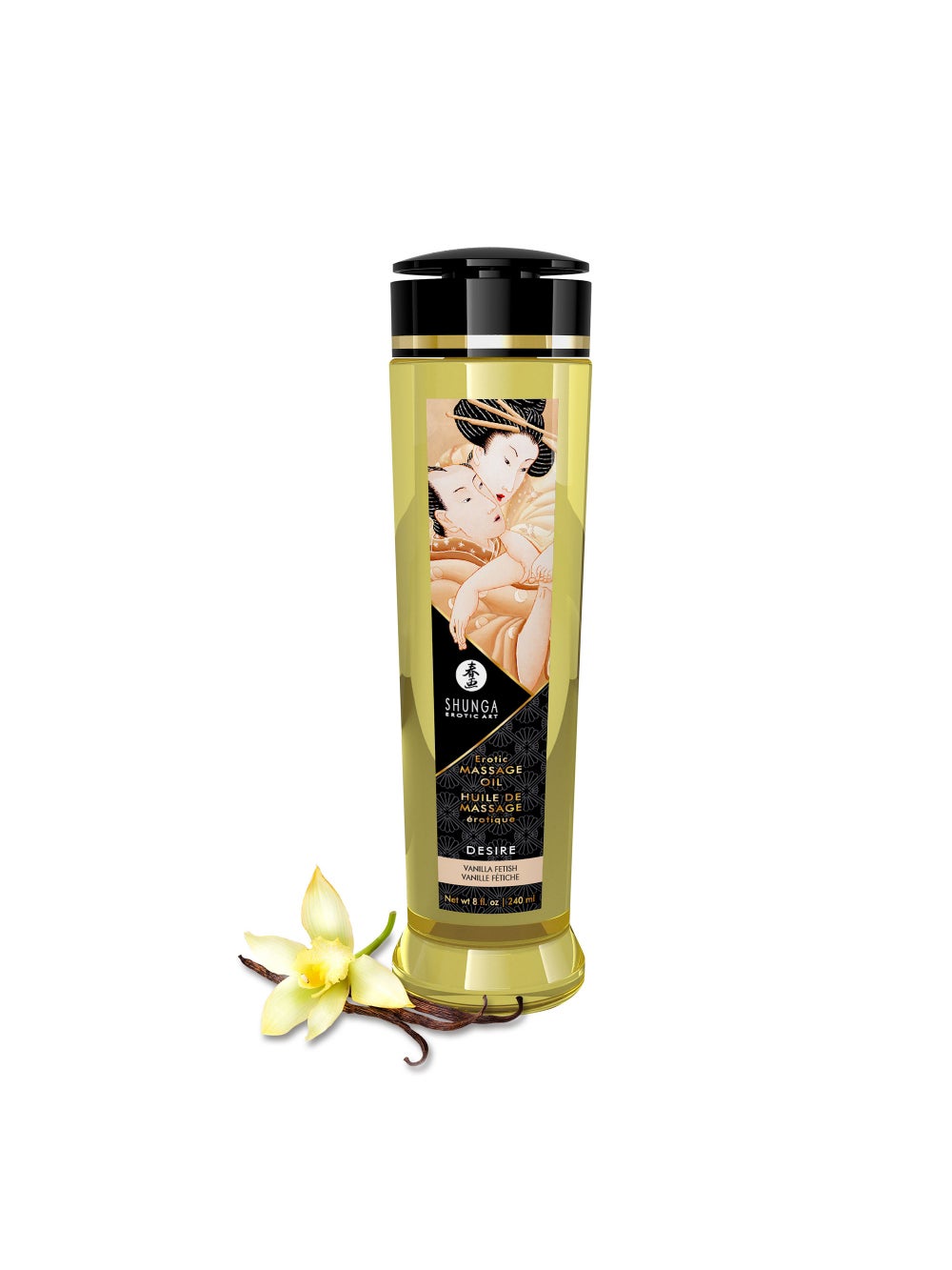 Huile de massage érotique Vanille Shunga 240 ml 4
