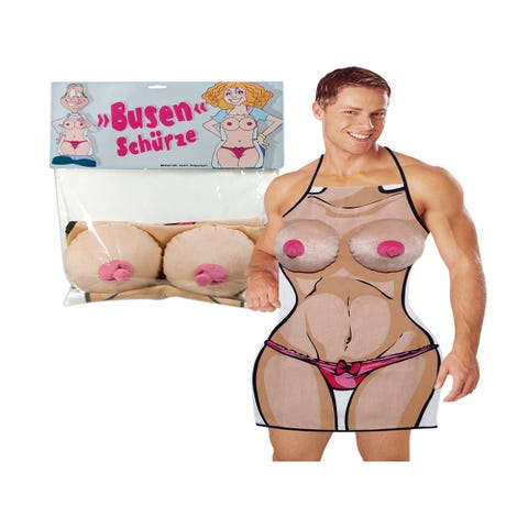 Tablier Coquin Femme Boobs