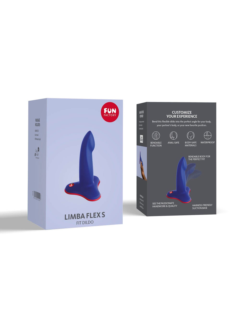 Dildo Ventouse Flexible Limba Flex S