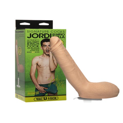 Dildo avec Testicules Vac-U-Lock Jordi El Nino Polla 20,3 cm Signature Cocks