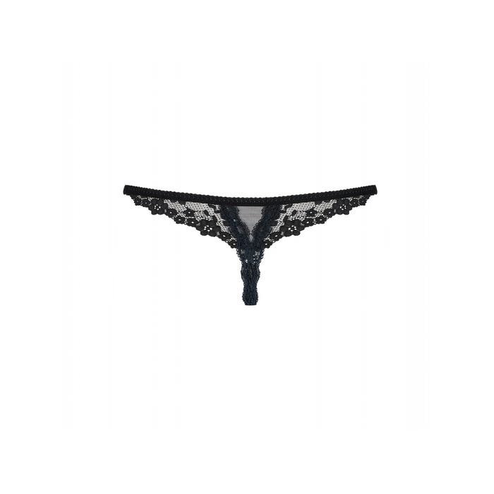 String Ouvert Letica Noir