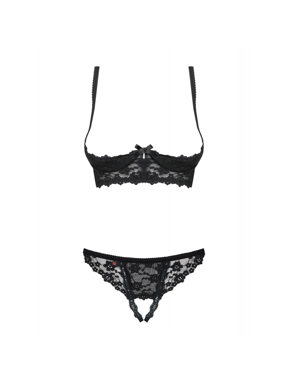 Ensemble 2 Pièces Ouvert Letica Noir 3