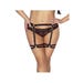 Porte-Jarretelles Jarretières Harnais PR6087 Noir