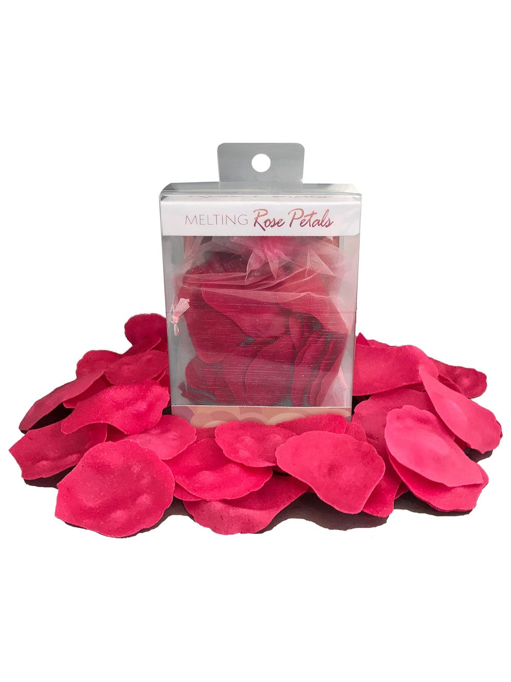 Pétales de rose pour le bain main product photo