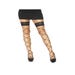 Bas Autofixants 9119 Dentelle & Cristaux Scintillants