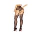 Bas Porte-Jarretelles PR1418 Résille & Dentelle