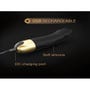 Vibromasseur Real Vibration S Rechargeable Black & Gold Edition
