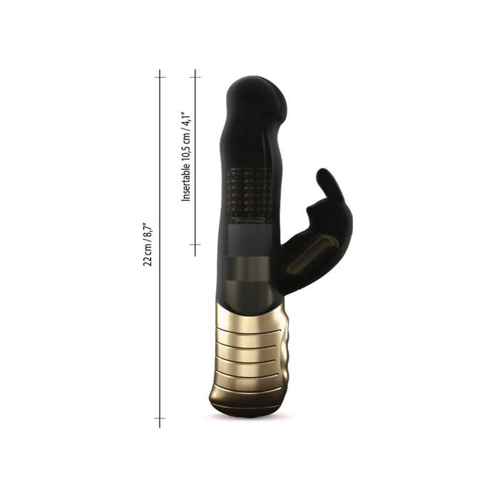 Stimulateur Rabbit Baby Rabbit Rechargeable Black & Gold Edition