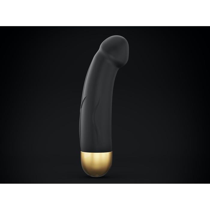 Vibromasseur Real Vibration M Rechargeable Black & Gold Edition