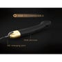 Vibromasseur Real Vibration M Rechargeable Black & Gold Edition