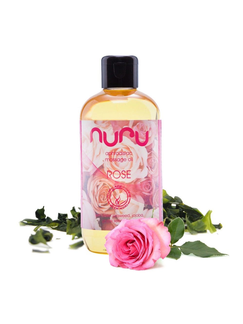 Huile de Massage Aphrodisiaque Nuru Rose 250 ml main product photo