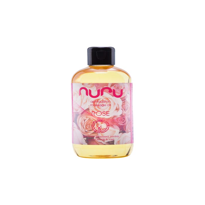 Huile de Massage Aphrodisiaque Nuru Rose 250 ml