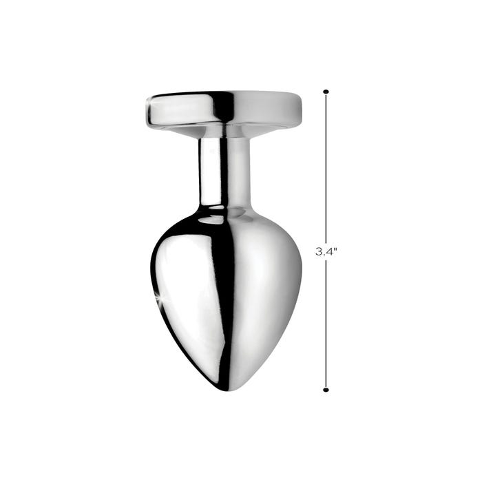Plug Anal Métal Lumineux Light Up Medium