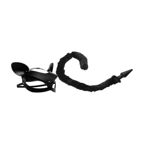 Kit Plug Anal Queue de Chat & Masque de Chat TAILZ