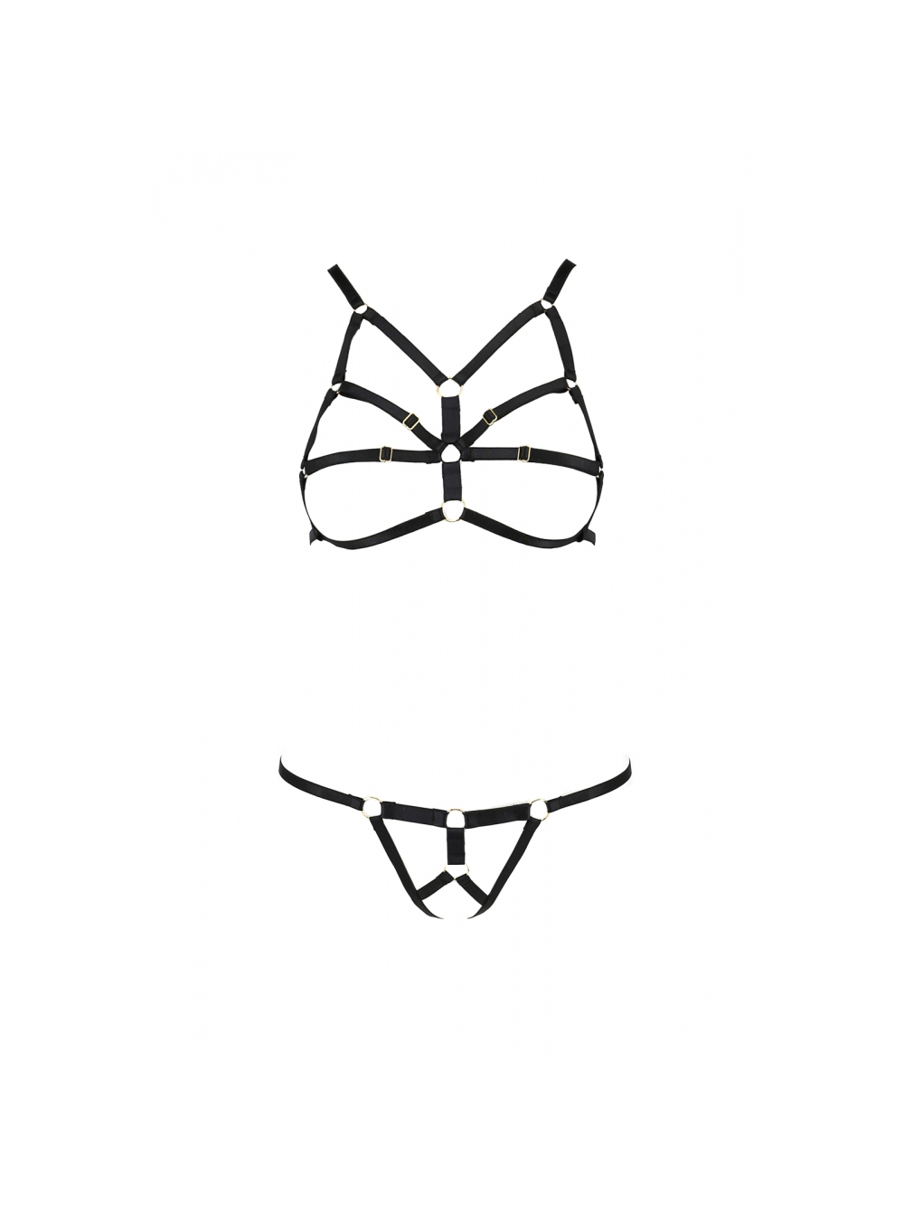 Ensemble 2 Pièces Armanda Noir Devil Collection main product photo