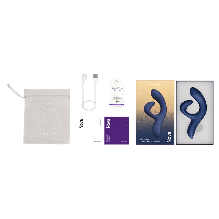Vibromasseur rabbit connecté We-Vibe Nova 2