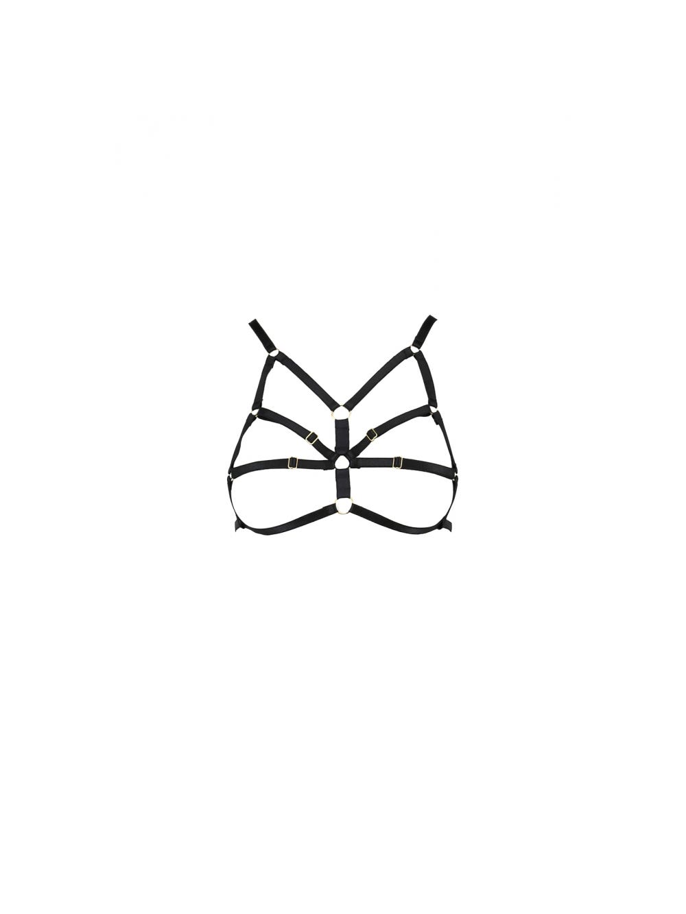 Soutien-Gorge Ouvert Armanda Noir Devil Collection main product photo