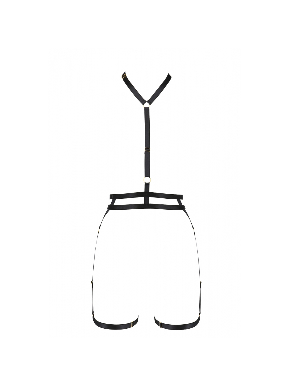 Harnais Denira Noir Devil Collection main product photo