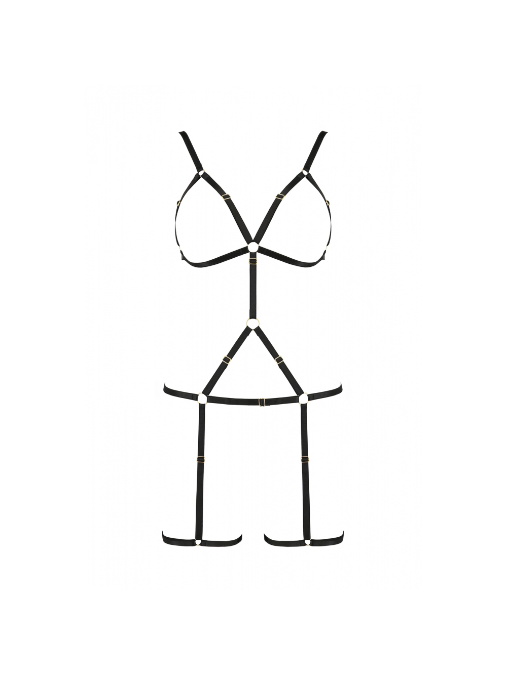 Harnais Indica Noir Devil Collection