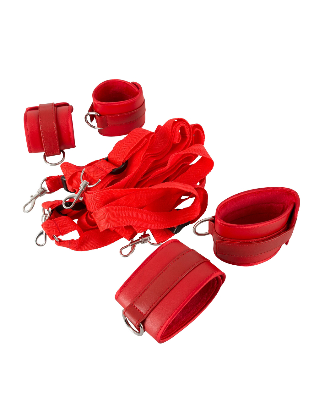 Kit d'Attaches de Lit Rouge