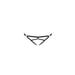 String Ouvert Kelis Noir Devil Collection