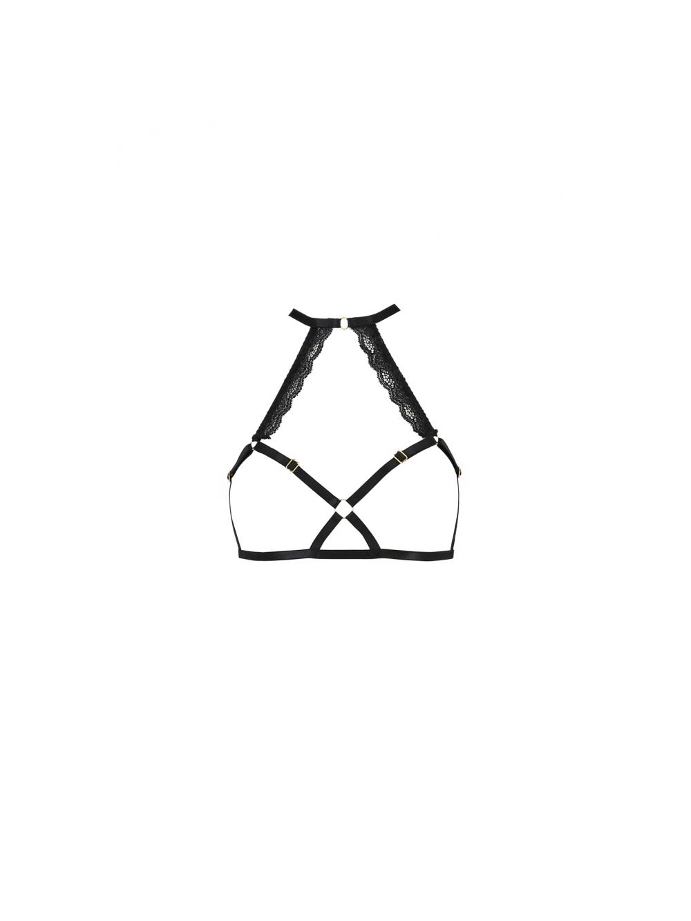 Soutien-Gorge Ouvert Lorry Noir Devil Collection main product photo