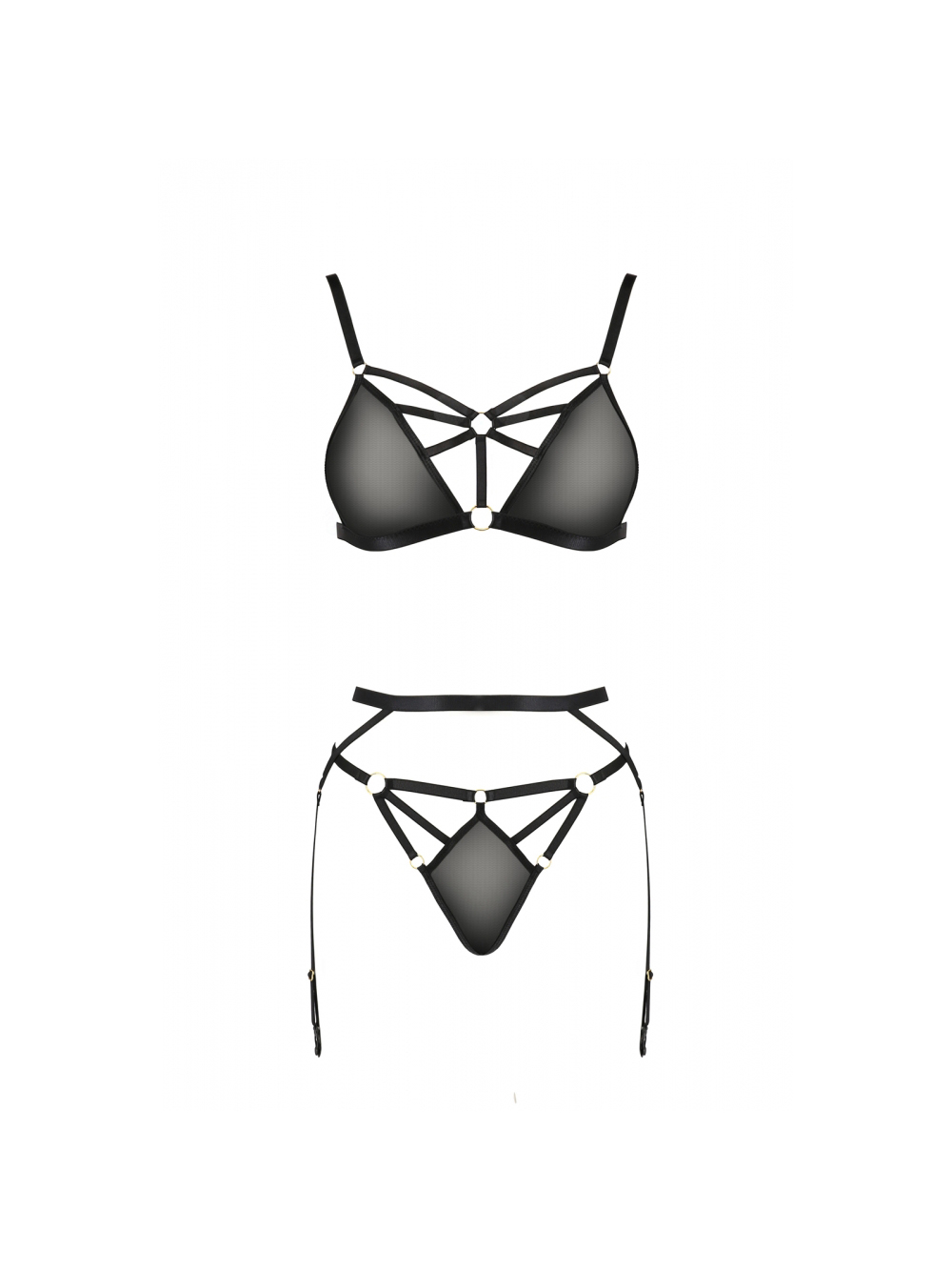 Ensemble 3 Pièces Meggy Noir Devil Collection