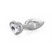 Plug Anal Aluminium Bijou Coeur Gloria S