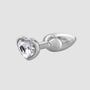 Plug Anal Aluminium Bijou Coeur Gloria S