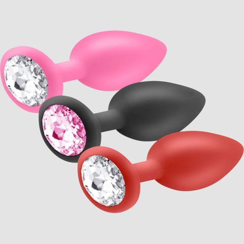 Plug Anal Silicone Bijou Cloud M