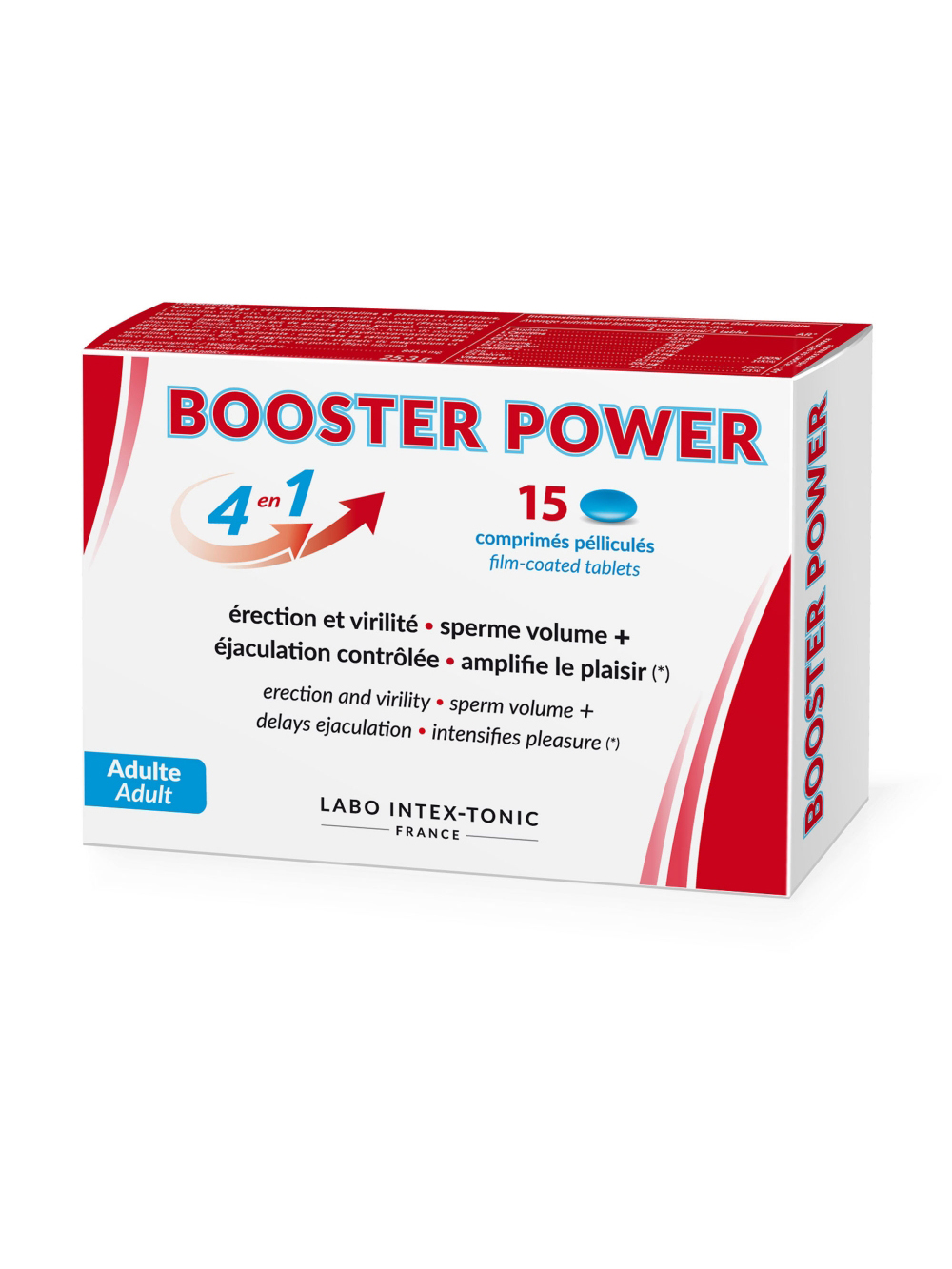Aphrodisiaque Booster Power 15 Comprimés main product photo
