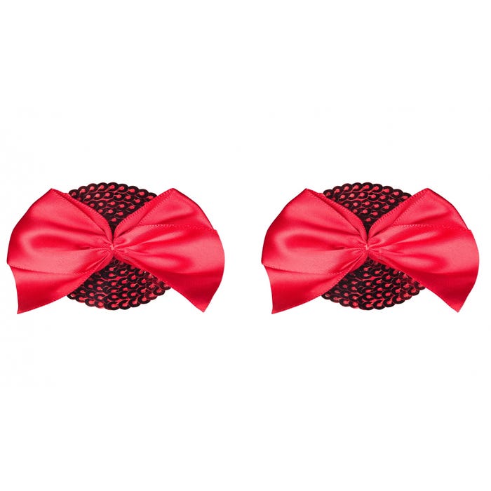 Caches-Tétons Giftella Rouge