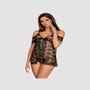 Nuisette Babydoll Jennifairy Noire
