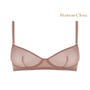 Soutien-Gorge Corbeille Corps à Corps Taupe & Rose Fluo