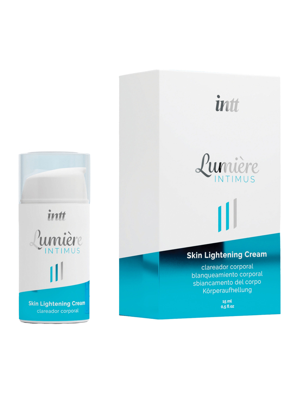 Crème Blanchissante Corporelle Lumière Intimus main product photo