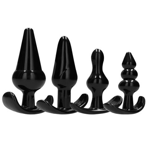 Kit de 4 Plugs Anal Super-Flexible N°80