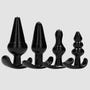 Kit de 4 Plugs Anal Super-Flexible N°80