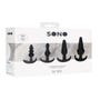 Kit de 4 Plugs Anal Super-Flexible N°80