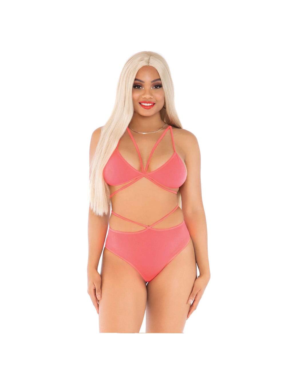 Ensemble 2 Pièces 81602 Lanières Corail Fluo main product photo