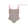 Body String Corps à Corps Taupe & Rose Fluo