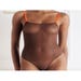 Body String Corps à Corps Choco & Orange Fluo