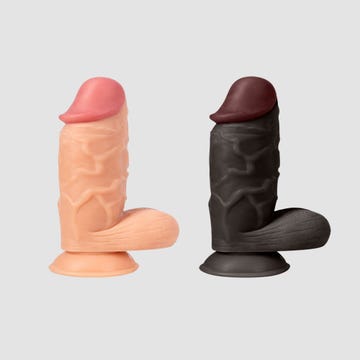 Dildo XXL avec Testicules 26 cm The Strong