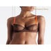 Soutien-Gorge Corbeille Corps à Corps Choco & Orange Fluo