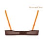 Soutien-Gorge Corbeille Corps à Corps Choco & Orange Fluo