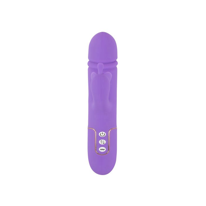 Stimulateur Rabbit Va-et-Vient Silicone Stars