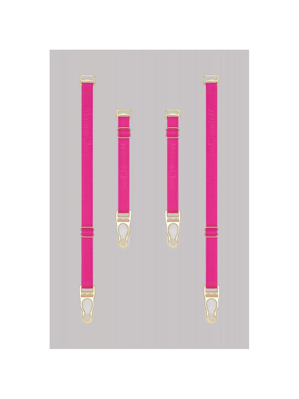 Jarretelles Signature Rose Fluo