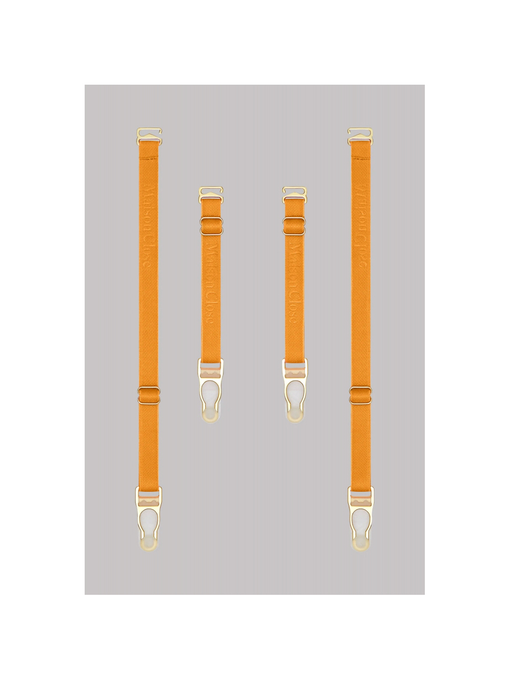 Jarretelles Signature Orange Fluo
