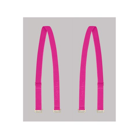 Bretelles Signature Rose Fluo