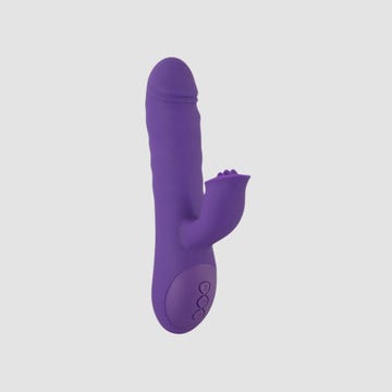 Stimulateur Rabbit Va-et-Vient et Rotatif Silicone Stars