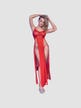 Nuisette Longue CR4371 Rouge